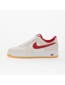 Nike Air Force 1 '07 Lv8 Summit White/ Varsity Red-White