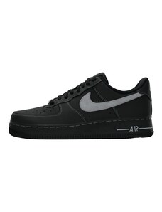 Nike Sportswear Nízke tenisky 'AIR FORCE 1 '07 LV8' tmavosivá / čierna