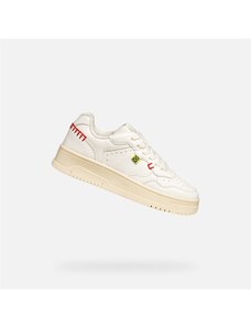 Dievčenské tenisky Geox Lestrella krémová