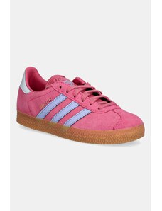Detské semišové tenisky adidas Originals GAZELLE