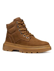 Topánky Geox hnedá farba