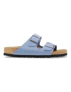 Kožené šľapky Birkenstock Arizona modrá farba, 1030864