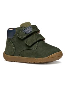 Detské tenisky Geox WASHIBA zelená farba,