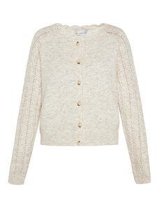 Usha Kardigán béžová melírovaná