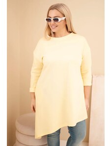 Kesi Dámska dlhá mikina Plus Size s voľným strihom