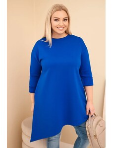 Kesi Dámska dlhá mikina Plus Size s voľným strihom