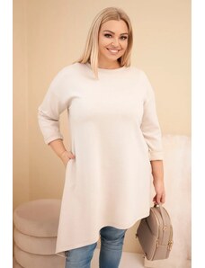 Kesi Dámska dlhá mikina Plus Size s voľným strihom