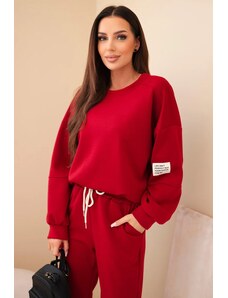 Kesi Viskózový komplet Brownie - mikina + tepláky