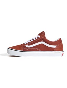 VANS Nízke tenisky 'Old Skool' hrdzavohnedá / biela