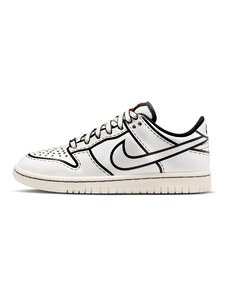 Nike Dunk Low x LEGO Collection Older Kids' Shoes - White