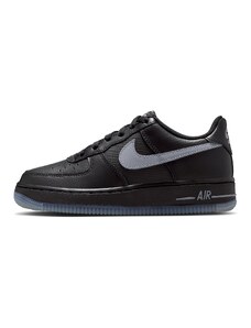 Nike Air Force 1 Older Kids' Shoes - Black