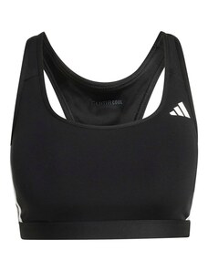 ADIDAS PERFORMANCE Športová podprsenka čierna / biela