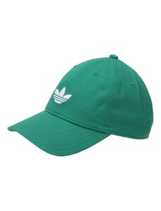 ADIDAS ORIGINALS Čiapka 'Adicolor Classic Trefoil' zelená / biela