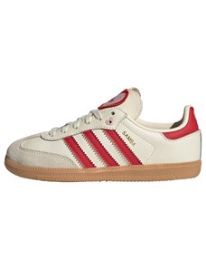 ADIDAS ORIGINALS Tenisky 'Samba' zlatá / jasne červená / biela