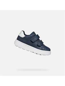 Dark Blue Boys' Geox Minicub Sneakers - Boys