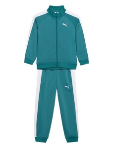 PUMA Joggingová súprava 'T7 ALWAYS ON' petrolejová / biela