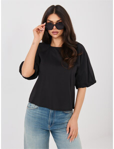 FPrice Blúzka D74515M11340A čierna
