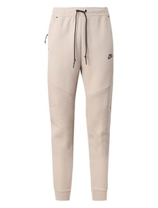 Nike Sportswear Nohavice 'Tech Fleece' krémová