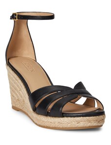 Lauren Ralph Lauren Sandále 'NELLIE' čierna