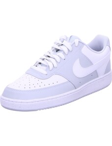NIKE Nízke tenisky 'Court Vision' sivá / biela