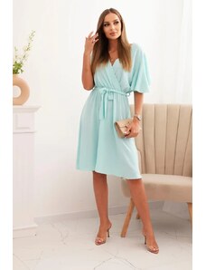 Kesi Włoski Dámske letné šaty Holia mätové