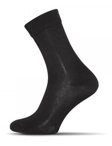 Buďchlap Klasické bavlnené čierne ponožky
