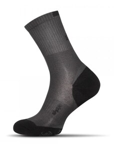Buďchlap Bavlnené pánske ponožky v šedej farbe Clima Plus
