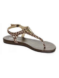 GUESS sandálky Carmela leopard, 4343335104-37.5