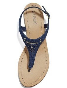 GUESS sandálky Carmela riflové modré, 00473-36