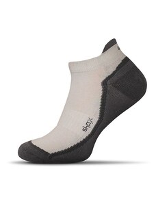 Buďchlap Sivé bavlnené pánske ponožky