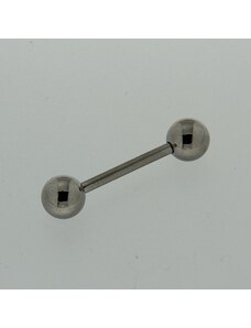 AMIATEX Strieborný piercing 13884