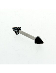 AMIATEX Strieborný piercing 14451