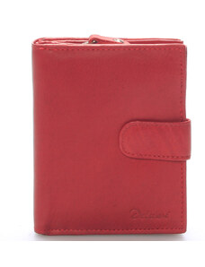 Dámska kožená peňaženka červená - Delami Celestiel červená