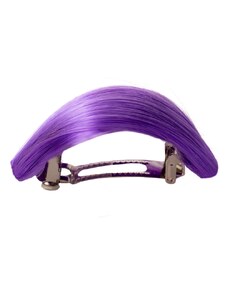 V&V Spona s vlasovým prameňom Reflex - fialová
