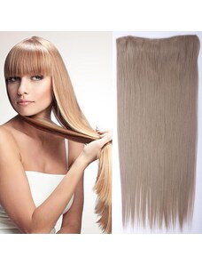 Girlshow Clip in vlasy - 60 cm dlhý pás vlasov - odtieň - 16 (pastelovo plavá)
