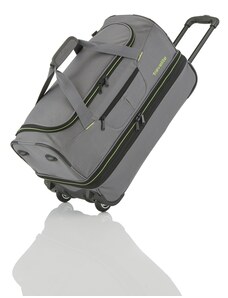 Travelite Basics Cestovná taška na kolieskach S 55cm Sivá Rozšíriteľná