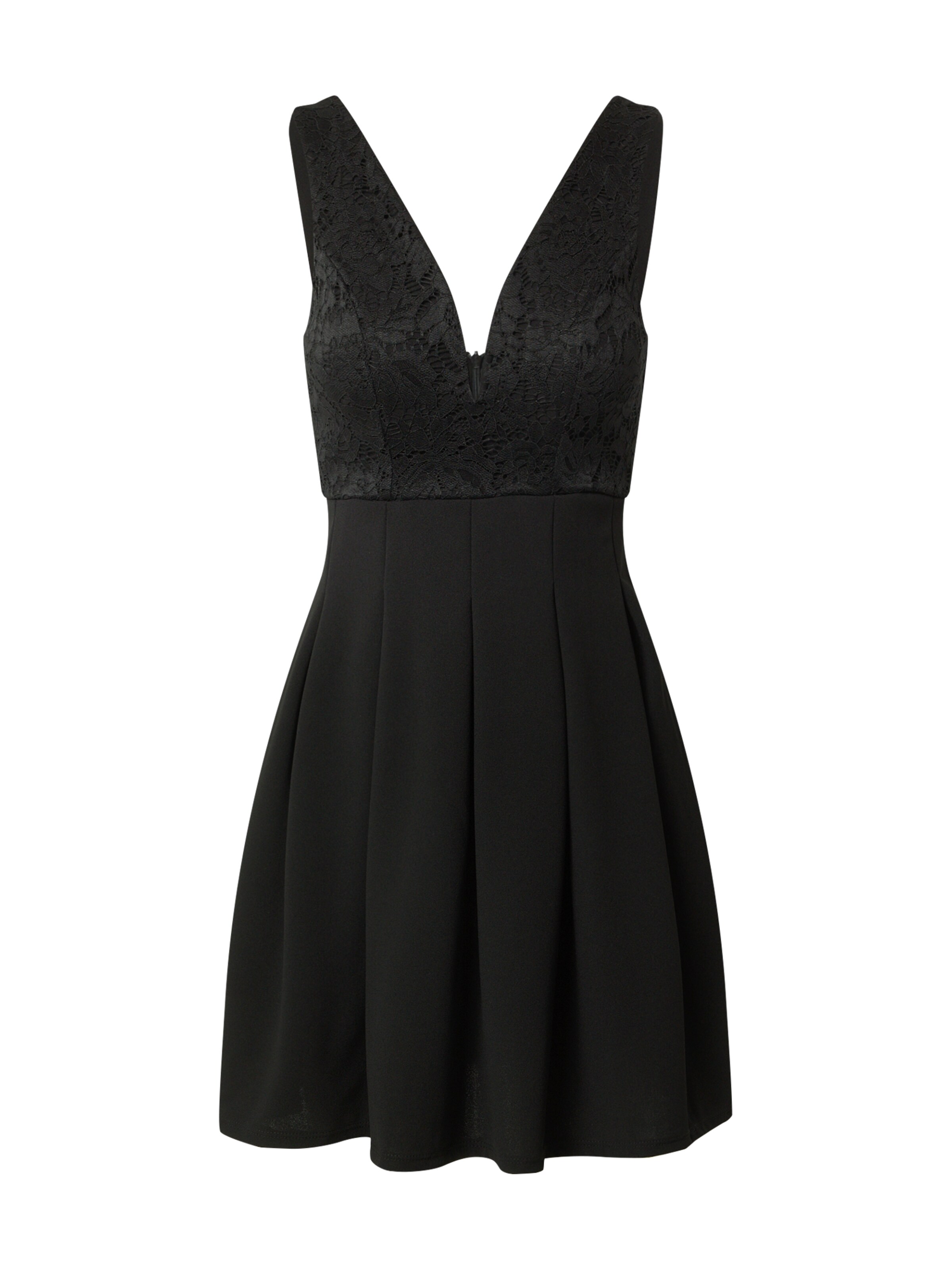 WAL G. Kokteilové šaty čierna