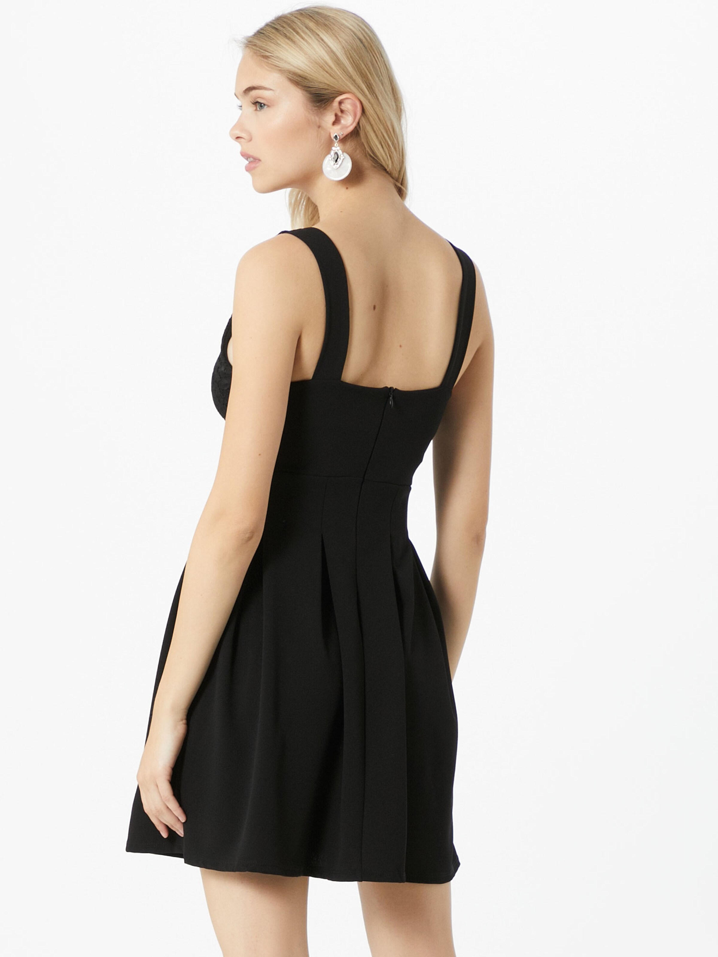 WAL G. Kokteilové šaty čierna