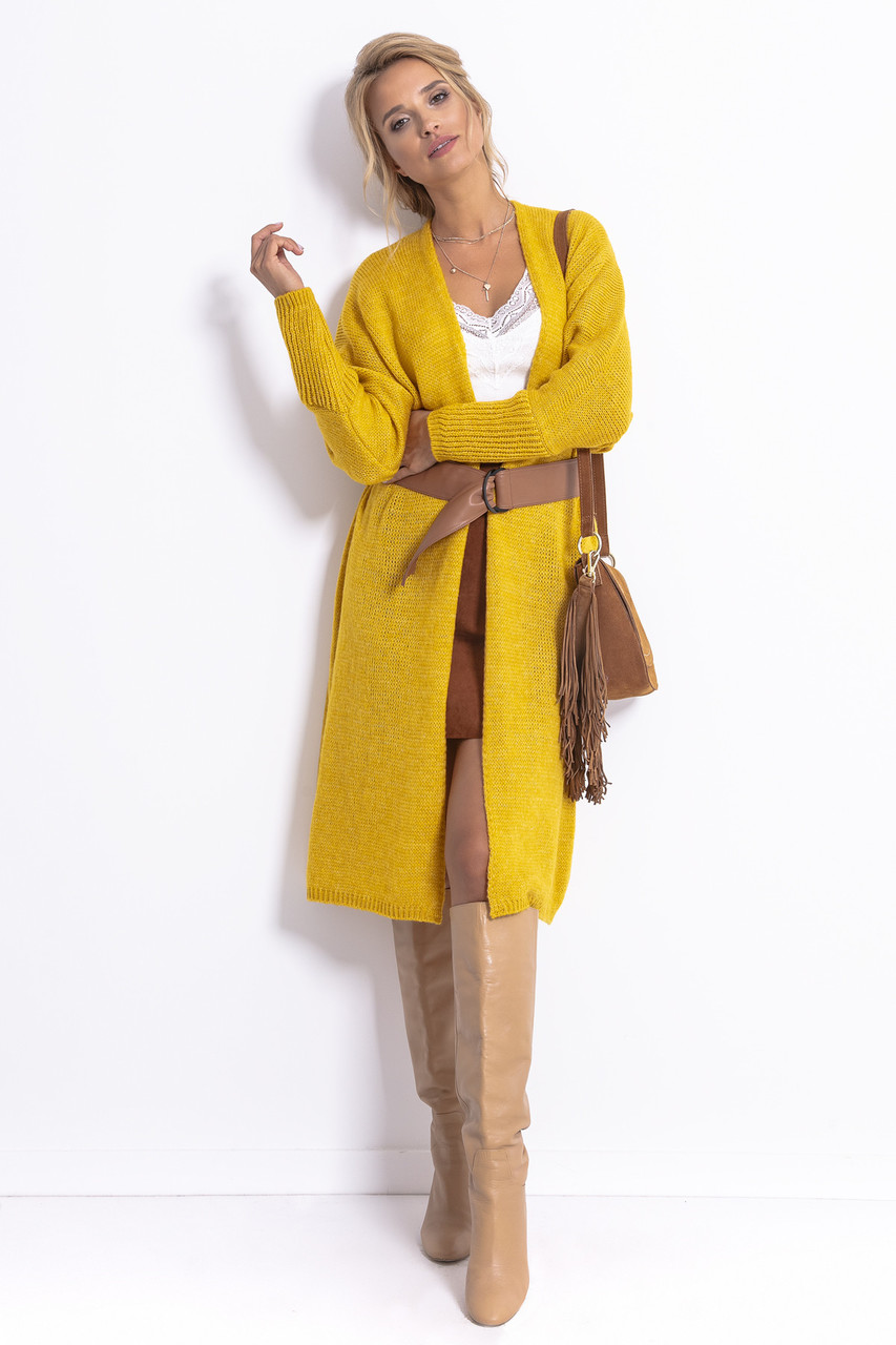 TopMode Dámsky midi kardigan