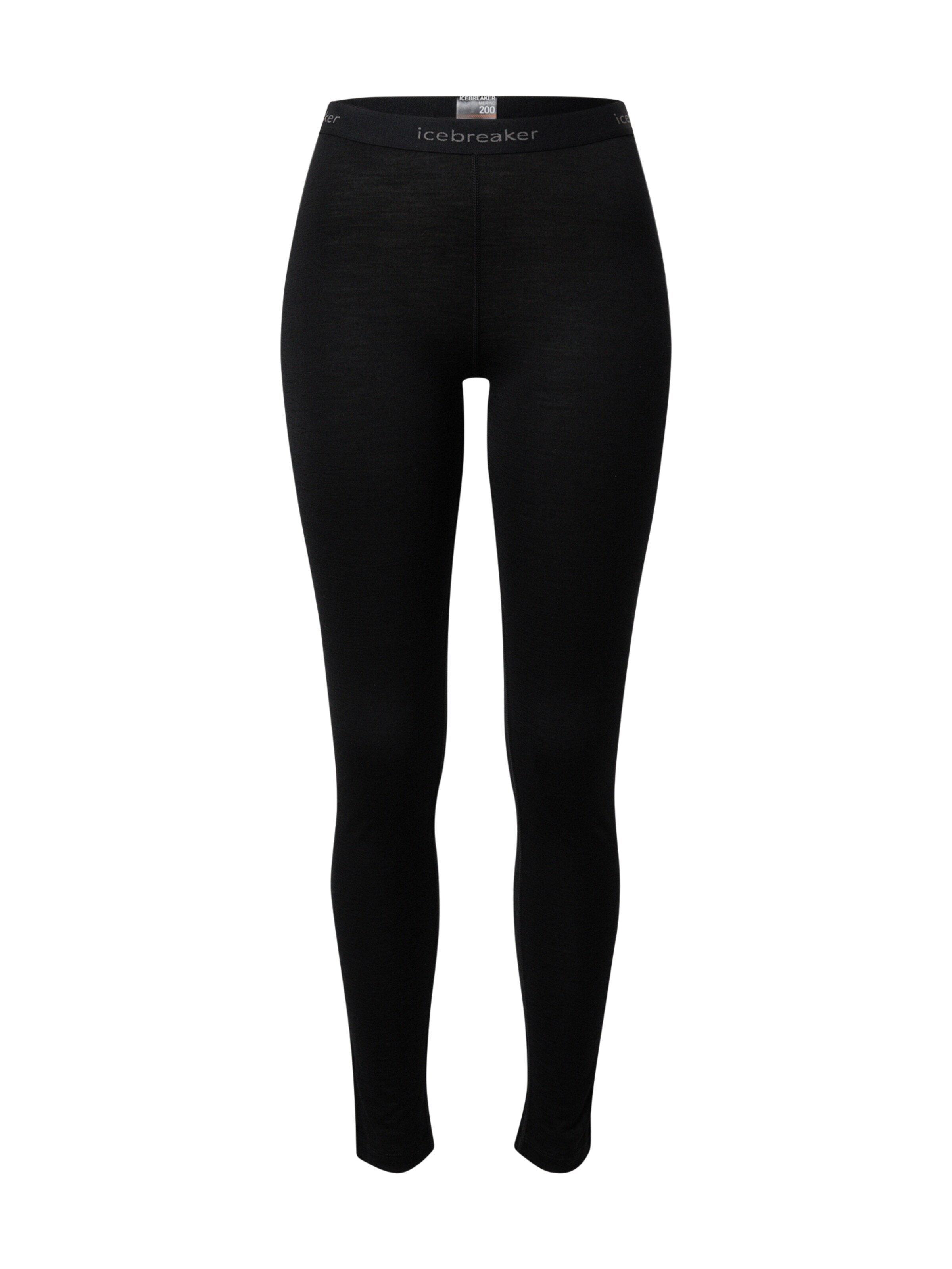 ICEBREAKER Športové nohavičky '200 Oasis' sivá / čierna