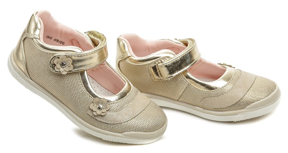 American Club GC05-20 zlaté dievčenské balerínky
