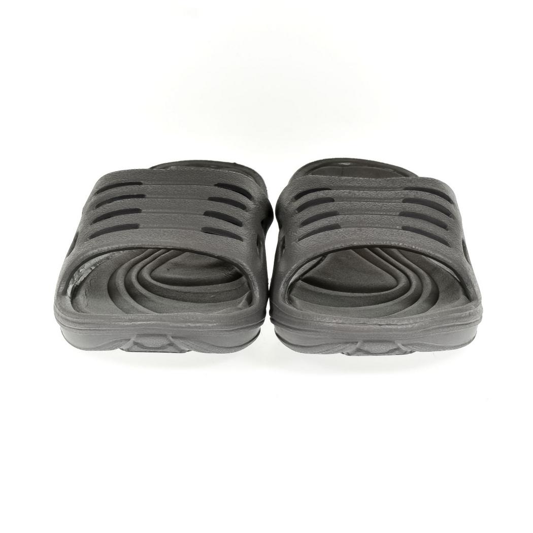 JOHN-C Detské tmavo-sivé šľapky MELYA