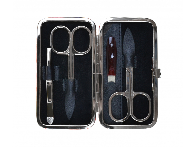 SEGALI Dámska manikúra SEGALI 230404-036 červená s bodkami