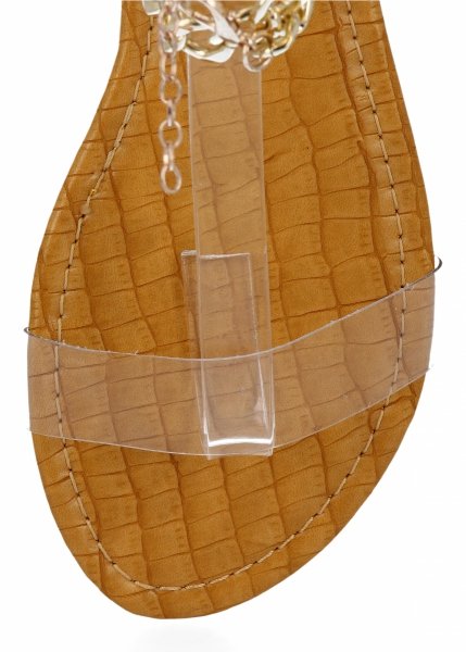 dámske sandálky Sergio Todzi žltá NA17