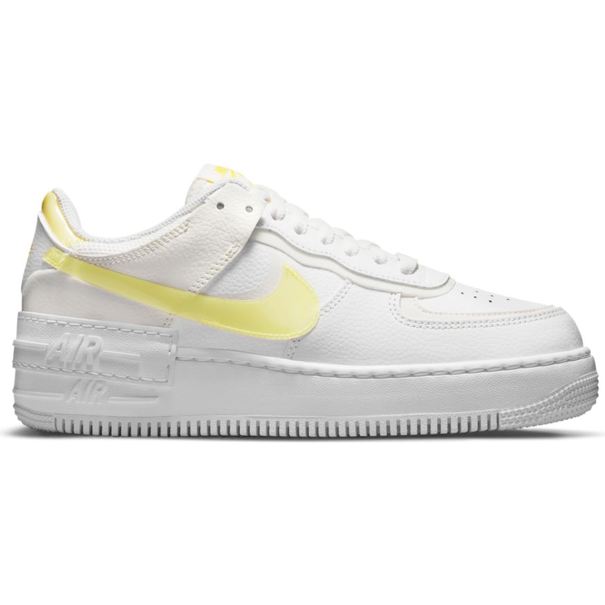Latest Nike Air Force 1 Shadow Summit White Barely Volt Crimson Tint For Girls CI0919-107