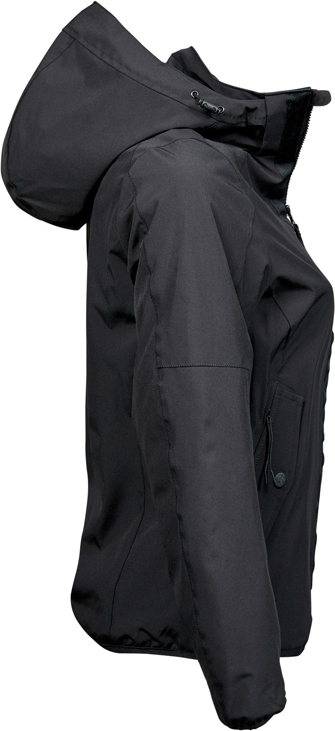 Dvojvrstvová dámska vodeodolná bunda s odopínacou kapucňou Tee Jays Urban Adventure