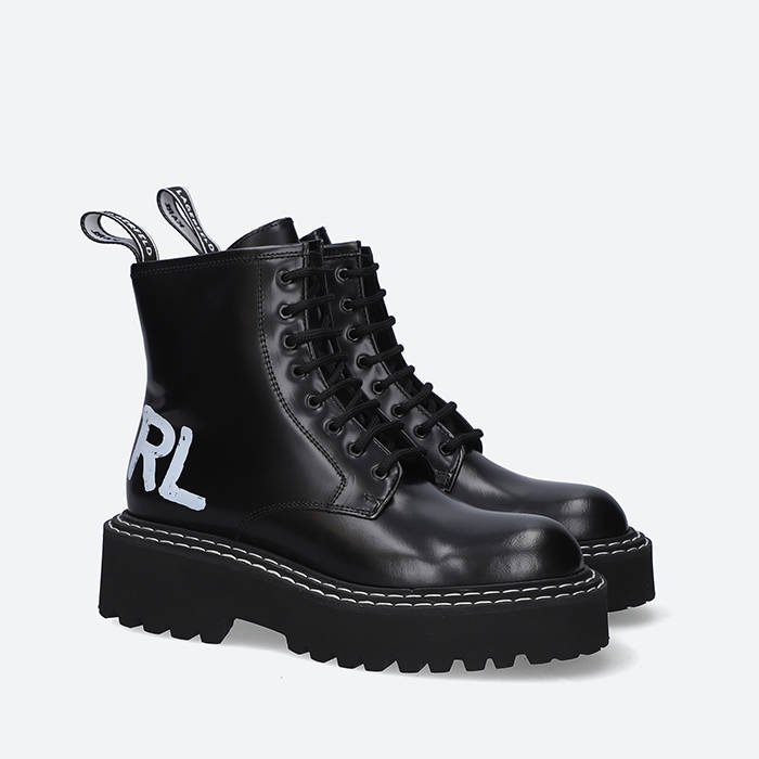 karl lagerfeld patrol ii strap gore boot