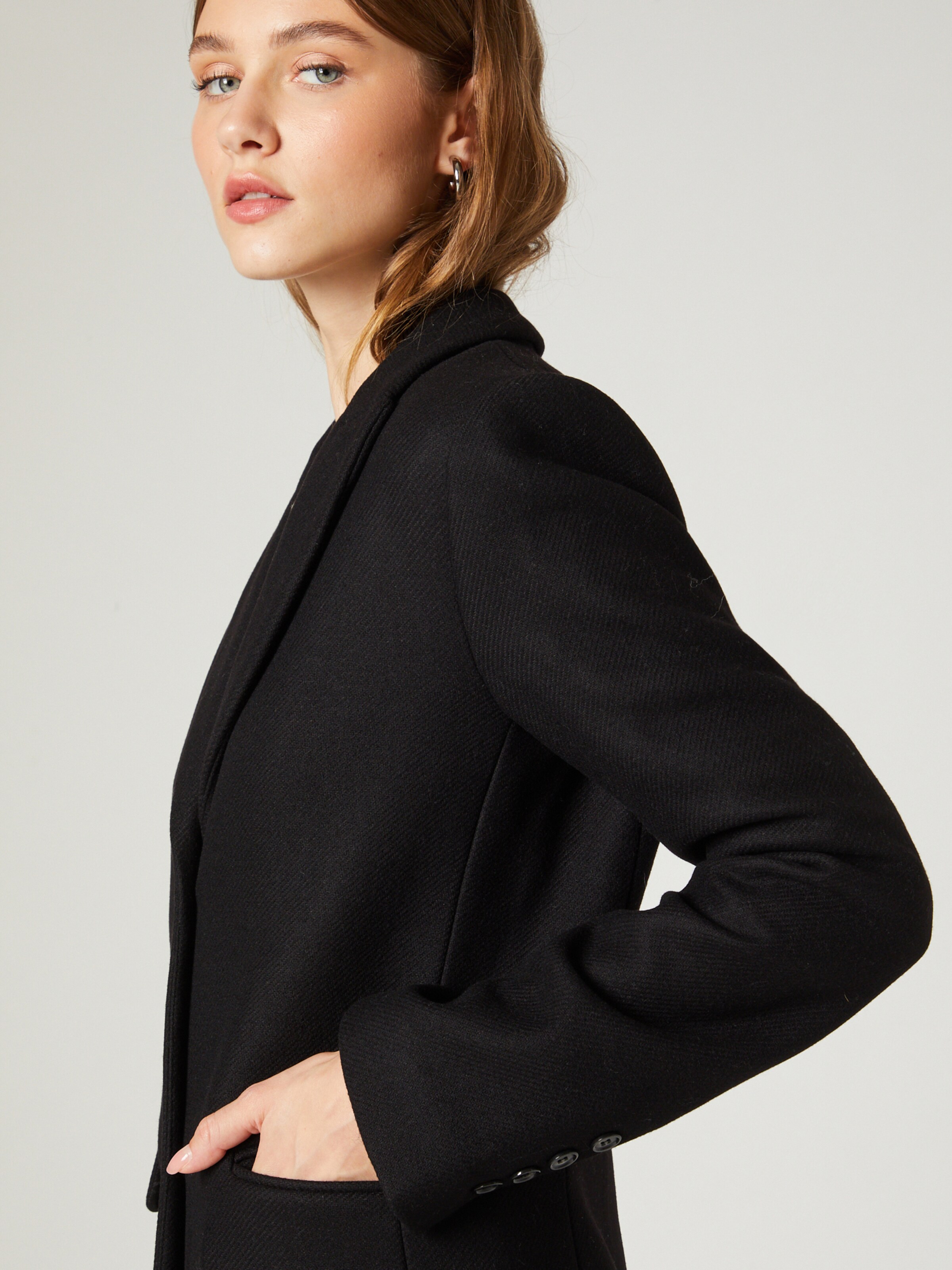 Guido Maria Kretschmer Women Prechodný kabát 'Viola' čierna