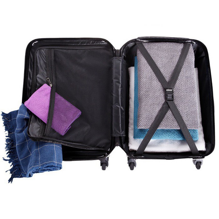 Rogal Čierny Kufor pre deti na kolieskach "Kids Motion" - veľ. M