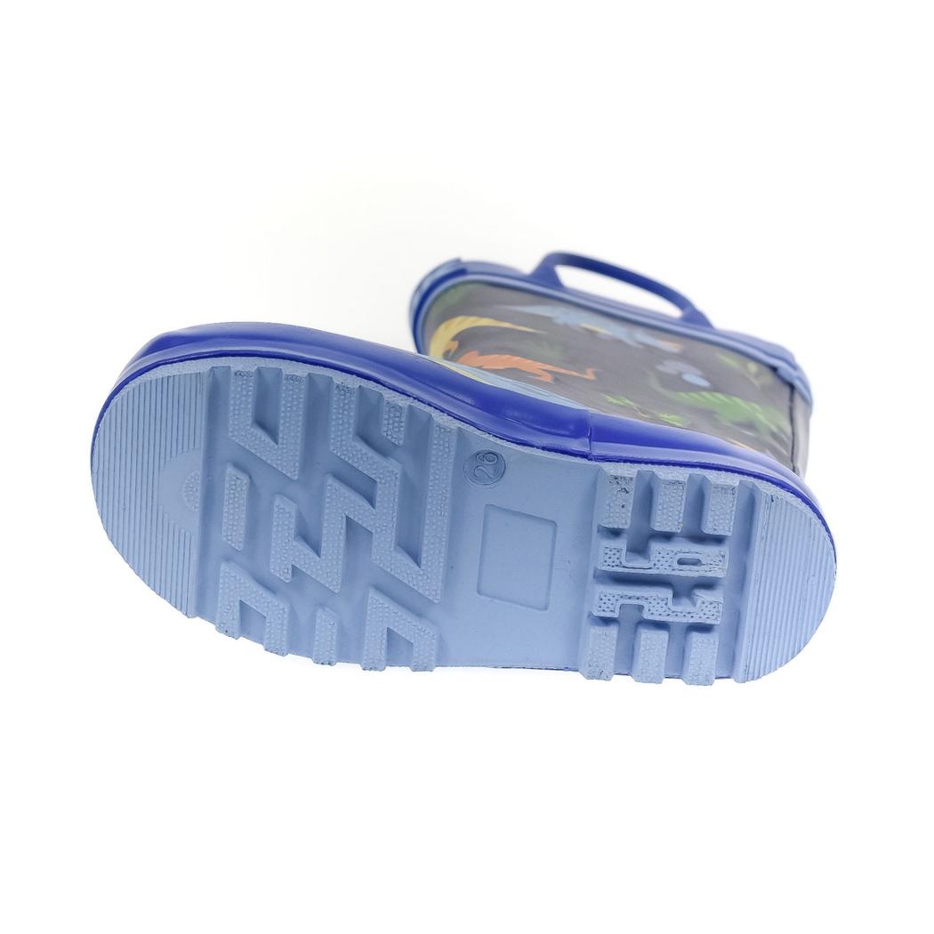 JOHN-C Detské modré gumáky DINO 21-27